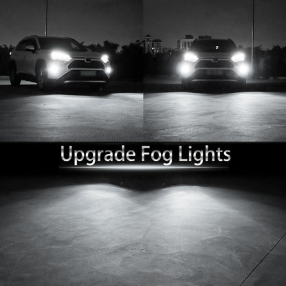 1 Pair 9006 DC12V 7.8W Car LED Fog Light (White Light) - In Car by buy2fix | Online Shopping UK | buy2fix