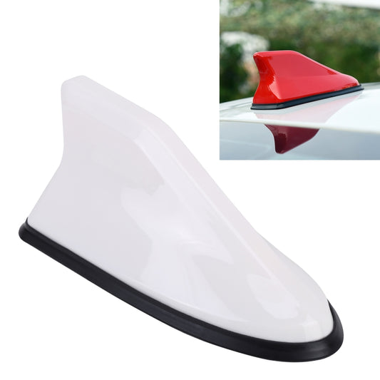 Universal Car Antenna Aerial Shark Fin Radio Signal (White) -  by buy2fix | Online Shopping UK | buy2fix