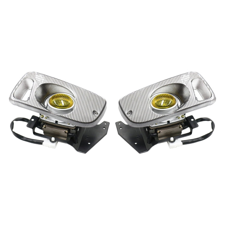 1 Pair Car Modified Front Fog Light for Honda Civic 1992-1995 (Yellow Light) - In Car by buy2fix | Online Shopping UK | buy2fix