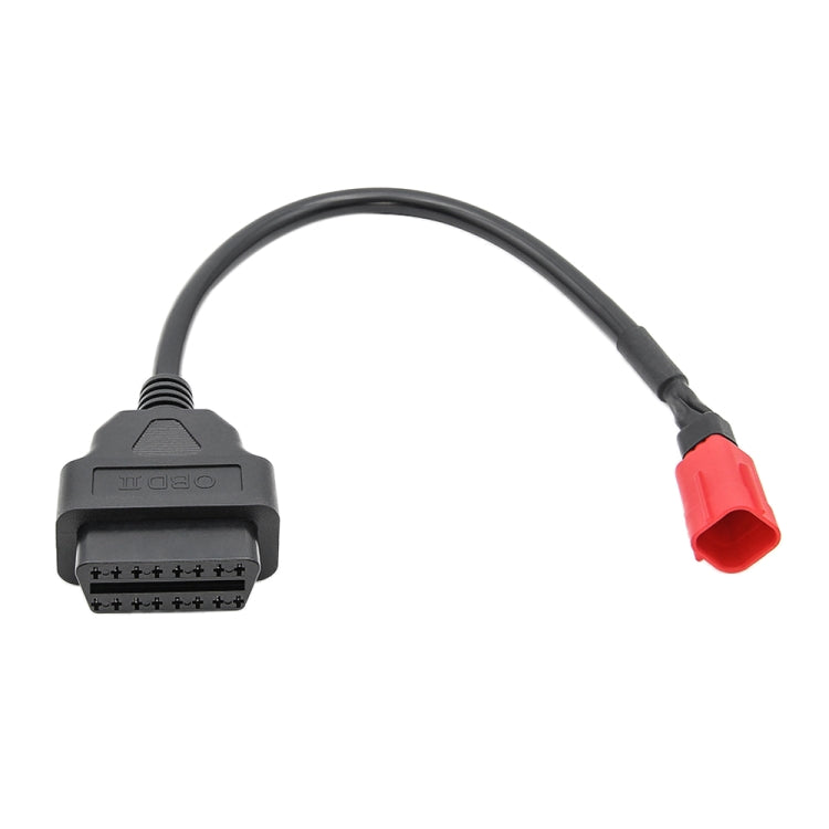 16Pin to 6Pin Motorcycles OBD2 Conversion Cable OBDII Diagnostic Adapter Cable for Honda - In Car by buy2fix | Online Shopping UK | buy2fix