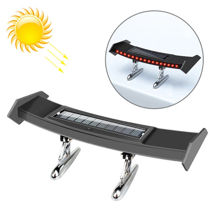 Car Mini Rear Wing with Light Solar Anti-collision Tail Light - In Car by buy2fix | Online Shopping UK | buy2fix