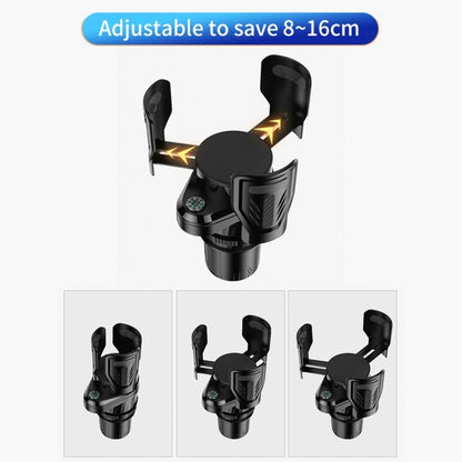 SB-3088 Car Multifunctional Retractable Rotating Water Cup Holder with Compass - In Car by buy2fix | Online Shopping UK | buy2fix