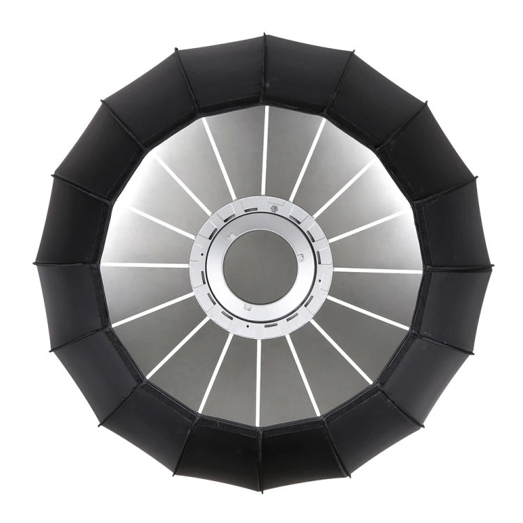 Godox P120L Diameter 120cm Parabolic Softbox Reflector Diffuser for Studio Speedlite Flash Softbox(Black) - Camera Accessories by Godox | Online Shopping UK | buy2fix