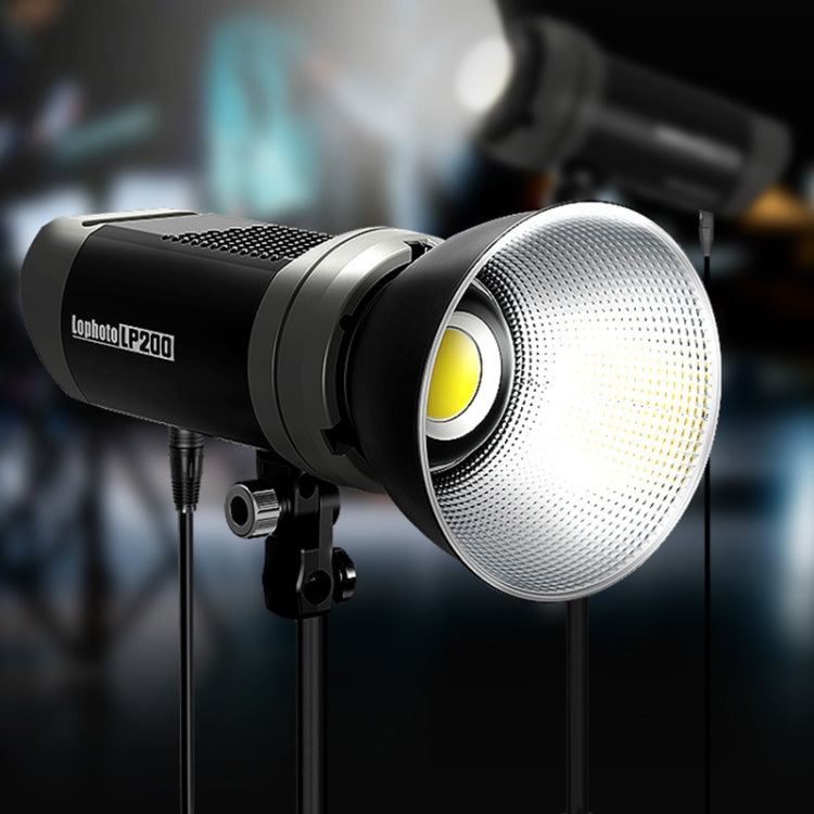 Lophoto LP-200Bi 200W Dual-Color Temperature Continuous Light LED Studio Video Fill Light(EU Plug) - Camera Accessories by TRIOPO | Online Shopping UK | buy2fix