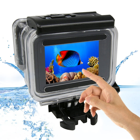 For GoPro  NEW HERO /HERO6   /5 Touch Screen 45m Waterproof Housing Protective Case with Buckle Basic Mount & Screw, No Need to Remove Lens - DJI & GoPro Accessories by buy2fix | Online Shopping UK | buy2fix