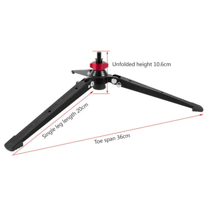 BEXIN ST-3 Three Feet Monopod Stand Base Mini Desktop Tripod - Camera Accessories by BEXIN | Online Shopping UK | buy2fix