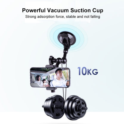 37cm Single Suction Cup Articulating Friction Magic Arm Phone Clamp Mount (Black) - DJI & GoPro Accessories by buy2fix | Online Shopping UK | buy2fix