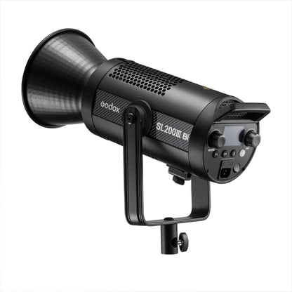 Godox SL200IIIBi 215W Bi-Color 2800K-6500K LED Video Light(UK Plug) - Shoe Mount Flashes by Godox | Online Shopping UK | buy2fix
