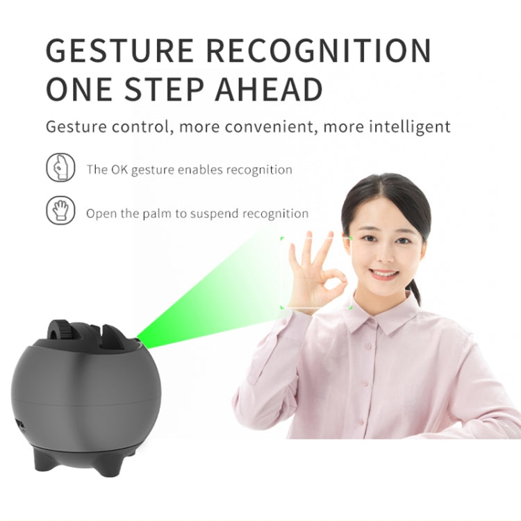 Q9 Al Gesture Recognition Two Axis Follow-up Cloud Platform(Dark Gray) - Tripod Heads by buy2fix | Online Shopping UK | buy2fix