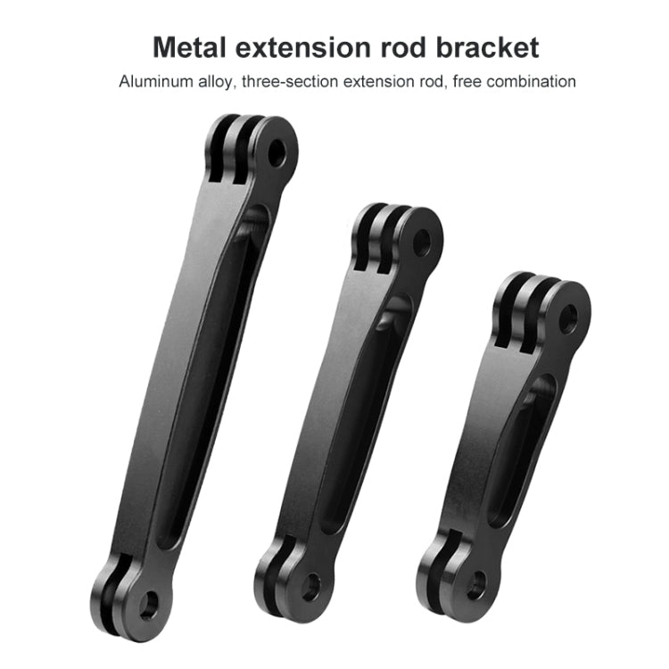 Joint Aluminum Extension Arm Grip Extenter for GoPro Hero11 Black / HERO10 Black / HERO9 Black /HERO8 / HERO7 /6 /5 /5 Session /4 Session /4 /3+ /3 /2 /1, Insta360 ONE R, DJI Osmo Action and Other Action Cameras, Length: 8.8cm - DJI & GoPro Accessories by buy2fix | Online Shopping UK | buy2fix