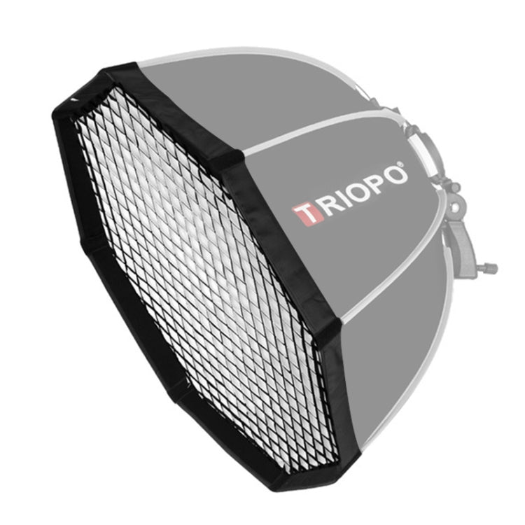 TRIOPO S55 Diameter 55cm Honeycomb Grid Octagon Softbox Reflector Diffuser for Studio Speedlite Flash Softbox - Camera Accessories by TRIOPO | Online Shopping UK | buy2fix