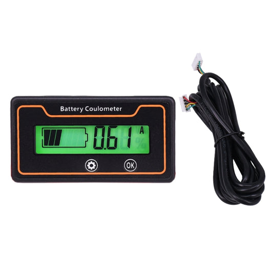 2m 50A 12V 48V Digital Display DC Current Voltmeter Lead-Acid Lithium Battery Charge Meter - Consumer Electronics by buy2fix | Online Shopping UK | buy2fix