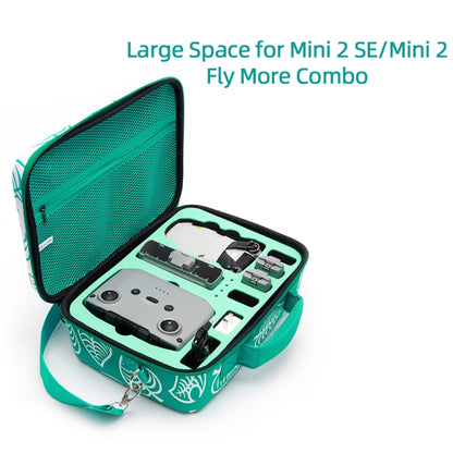 For DJI Mini 2 SE Animal Forest Theme Shoulder Bag Carrying Storage Bag, Size: 29 x 22 x 13cm (Green) - DJI & GoPro Accessories by buy2fix | Online Shopping UK | buy2fix