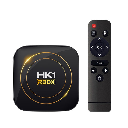 HK1 RBOX-H8S 4K Ultra HD Android 12.0 Smart TV Box with Remote Control, Allwinner H618 Quad-Core, 2GB+16GB(US Plug) - Others by buy2fix | Online Shopping UK | buy2fix