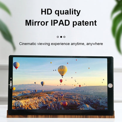 12 Inch Log HD Mobile Phone Screen Amplifier(Golden Wood Grain) - Screen Magnifier by buy2fix | Online Shopping UK | buy2fix