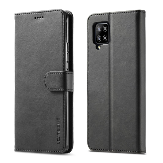 For Samsung Galaxy A42 5G LC.IMEEKE Calf Texture Horizontal Flip Leather Case with Holder & Card Slots & Wallet(Black) - Galaxy Phone Cases by LC.IMEEKE | Online Shopping UK | buy2fix