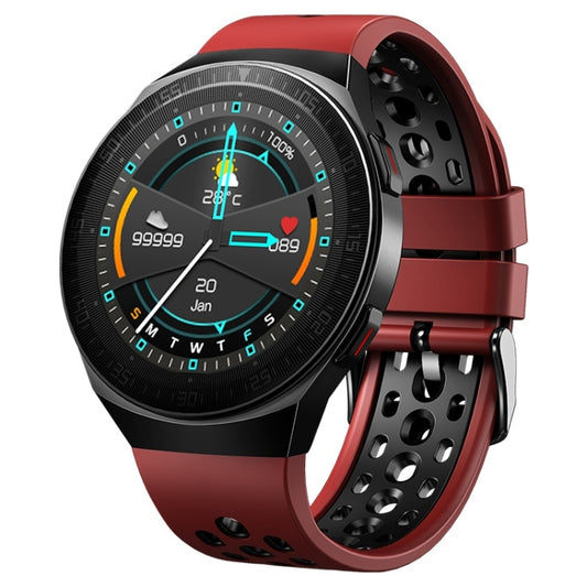 MT3 1.28 inch TFT Screen IP67 Waterproof Smart Watch, Support Bluetooth Call / Sleep Monitoring / Heart Rate Monitoring(Red) - Smart Wear by buy2fix | Online Shopping UK | buy2fix