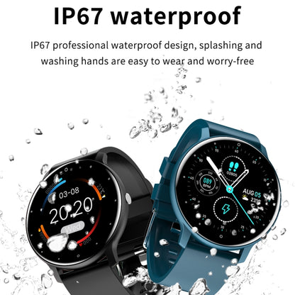 ZL02 1.28 inch Touch Screen IP67 Waterproof Smart Watch, Support Blood Pressure Monitoring / Sleep Monitoring / Heart Rate Monitoring(Rose Gold) - Smart Wear by buy2fix | Online Shopping UK | buy2fix