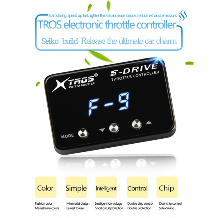 For Toyota Harrier 2012- TROS KS-5Drive Potent Booster Electronic Throttle Controller - In Car by TROS | Online Shopping UK | buy2fix