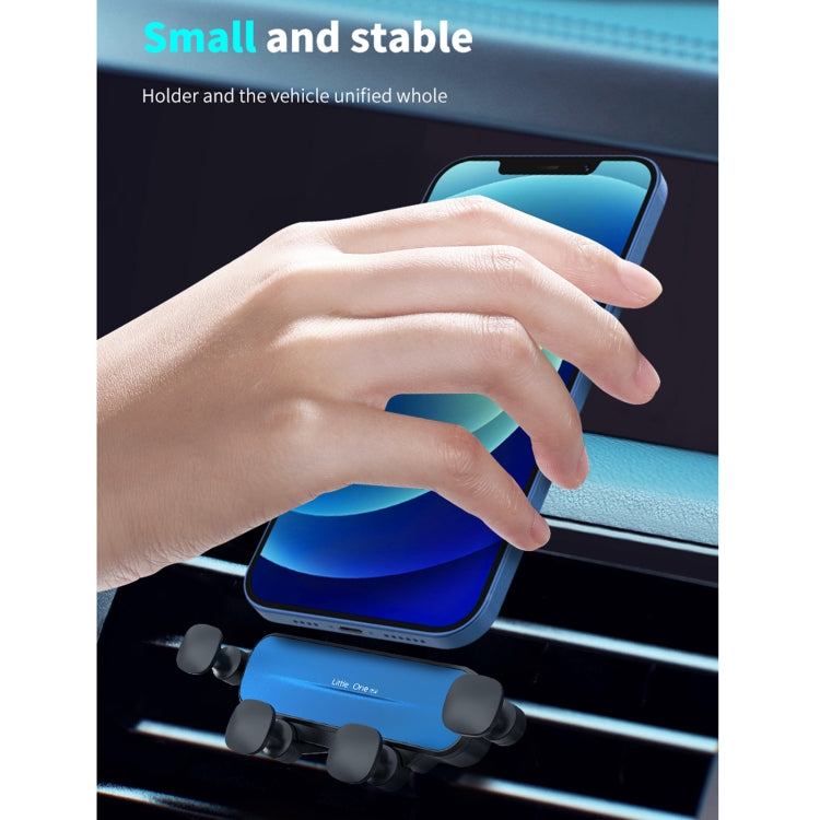 HAMTOD Little One Pro Car Mobile Phone Holder Bracket(Blue) - In Car by HAMTOD | Online Shopping UK | buy2fix