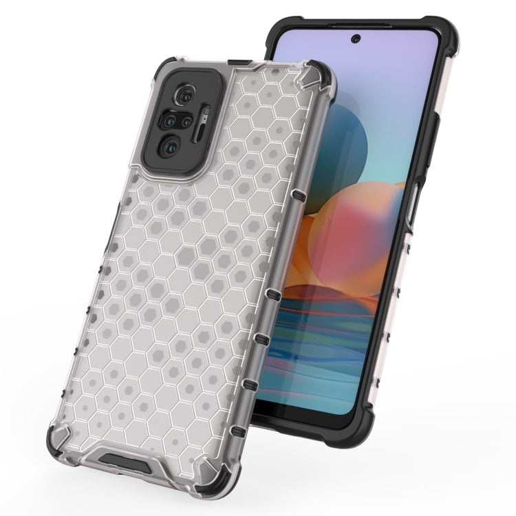 For Xiaomi Redmi Note 10 Pro Shockproof Honeycomb PC + TPU Case(Blue) - Xiaomi Accessories by buy2fix | Online Shopping UK | buy2fix