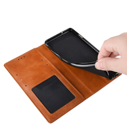 For Ulefone Note 11P Magnetic Buckle Retro Crazy Horse Texture Horizontal Flip Leather Case with Holder & Card Slots & Photo Frame(Brown) - Ulefone Cases by buy2fix | Online Shopping UK | buy2fix