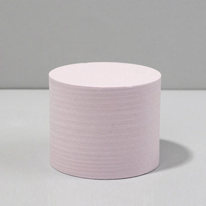 7.6 x 6cm Cylinder Geometric Cube Solid Color Photography Photo Background Table Shooting Foam Props (Pink) - Camera Accessories by buy2fix | Online Shopping UK | buy2fix