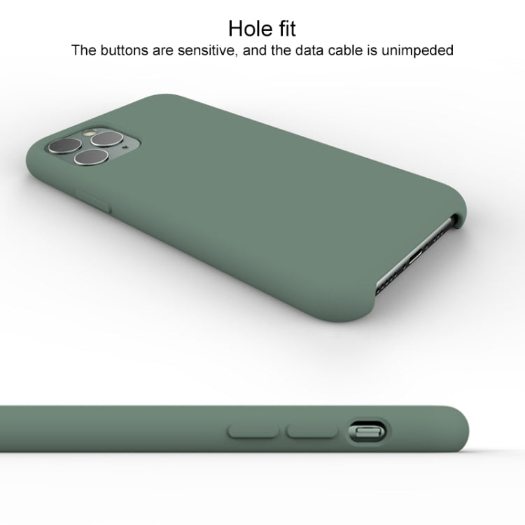 For iPhone 11 Pro Max Ultra-thin Liquid Silicone Protective Case (Green) - iPhone 11 Pro Max Cases by WK | Online Shopping UK | buy2fix