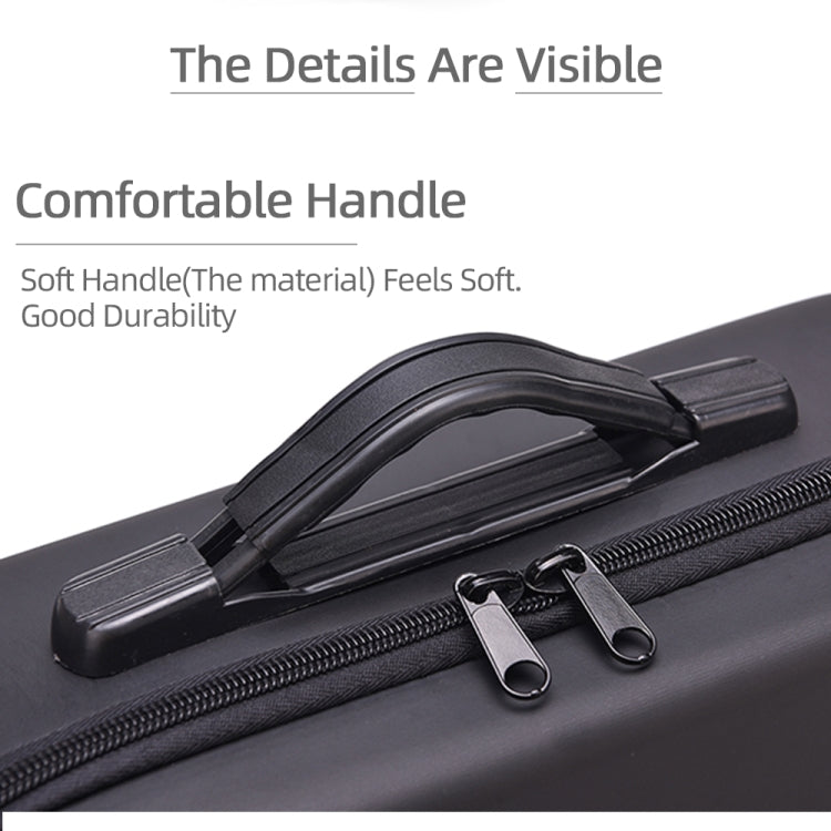 Portable Single Shoulder Storage Travel Carrying Cover Case Box with Baffle Separator for FIMI X8 mini(Black + Black Liner) - DJI & GoPro Accessories by buy2fix | Online Shopping UK | buy2fix