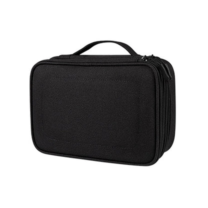 SM02S Double-layer Multifunctional Digital Accessory Storage Bag(Black) - Digital Storage Bag by buy2fix | Online Shopping UK | buy2fix