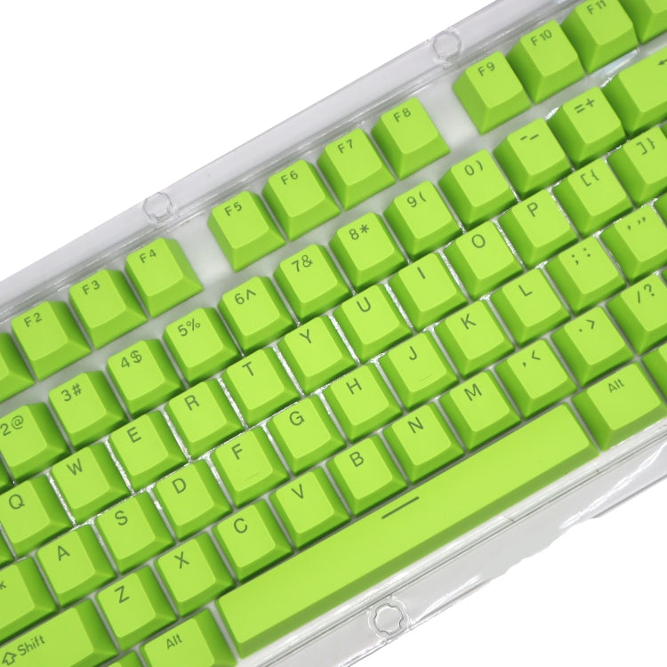 HXSJ P9 104 Keys PBT Color Mechanical Keyboard Keycaps(Green) - Other by HXSJ | Online Shopping UK | buy2fix