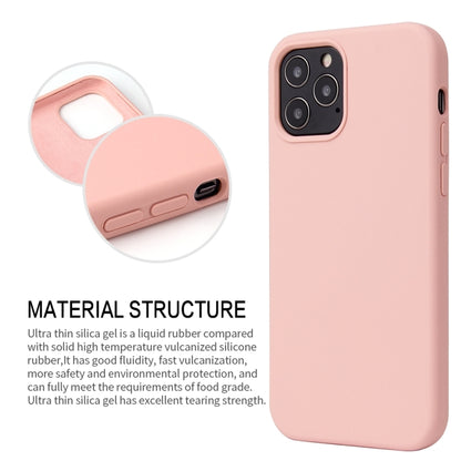 For iPhone 13 mini Solid Color Liquid Silicone Shockproof Protective Case (Lavender Grey) - iPhone 13 mini Cases by buy2fix | Online Shopping UK | buy2fix