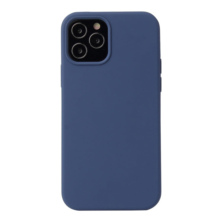 For iPhone 13 Pro Solid Color Liquid Silicone Shockproof Protective Case (Diamond Blue) - iPhone 13 Pro Cases by buy2fix | Online Shopping UK | buy2fix