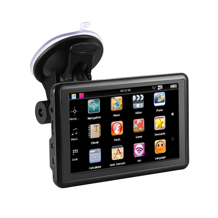 Q5 Car 5 inch HD TFT Touch Screen GPS Navigator Support TF Card / MP3 / FM Transmitter, Specification:Europe Map - In Car by buy2fix | Online Shopping UK | buy2fix