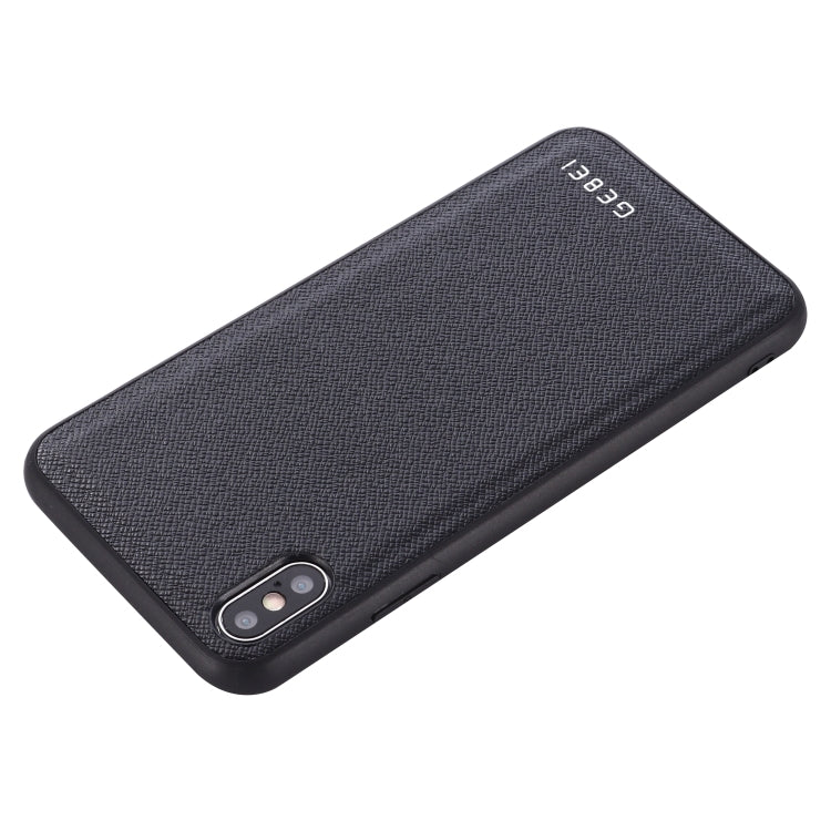 For iPhone 11 Pro Max GEBEI Full-coverage Shockproof Leather Protective Case(Black) - iPhone 11 Pro Max Cases by GEBEI | Online Shopping UK | buy2fix