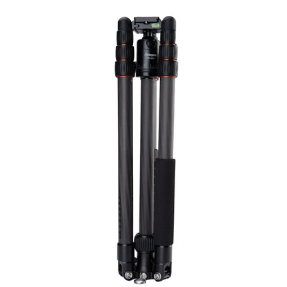 Fotopro X-go Plus E Portable Carbon Fiber Camera Tripod with Dual Action Ball Head - Camera Accessories by Fotopro | Online Shopping UK | buy2fix