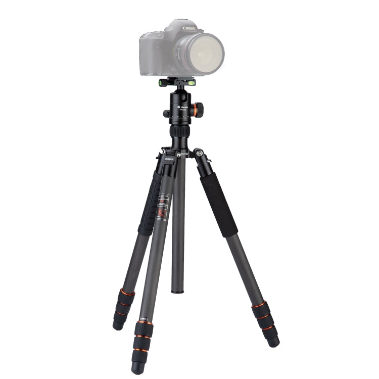 Fotopro X-go Max E Portable Collapsible Carbon Fiber Camera Tripod with Dual Action Ball Head - Camera Accessories by Fotopro | Online Shopping UK | buy2fix