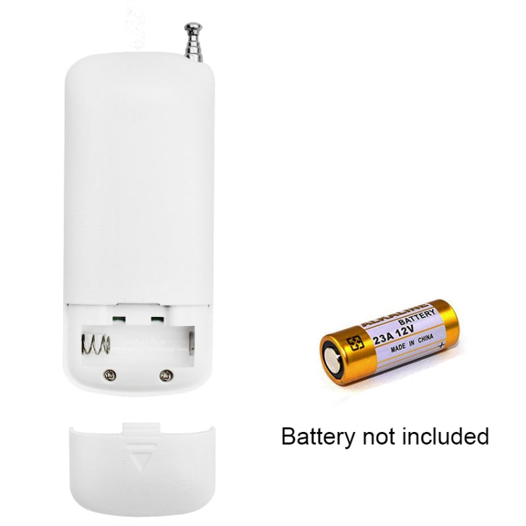 1000-2E Two-button Water Pump Motor Smart Socket Access Control Lamp Learning Wireless Remote Control, Frequency:433M 1527(White) - Consumer Electronics by buy2fix | Online Shopping UK | buy2fix