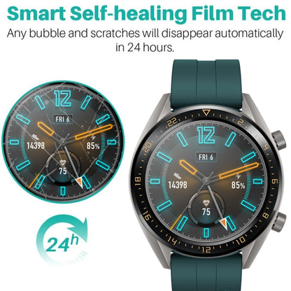 For Huawei Watch GT Active Soft Hydrogel Film Watch Screen Protector - Smart Wear by buy2fix | Online Shopping UK | buy2fix