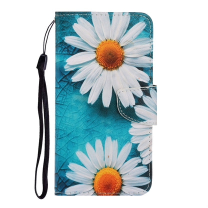 For iPhone 13 3D Colored Drawing Horizontal Flip Leather Phone Case(Chrysanthemum) - Apple Accessories by buy2fix | Online Shopping UK | buy2fix