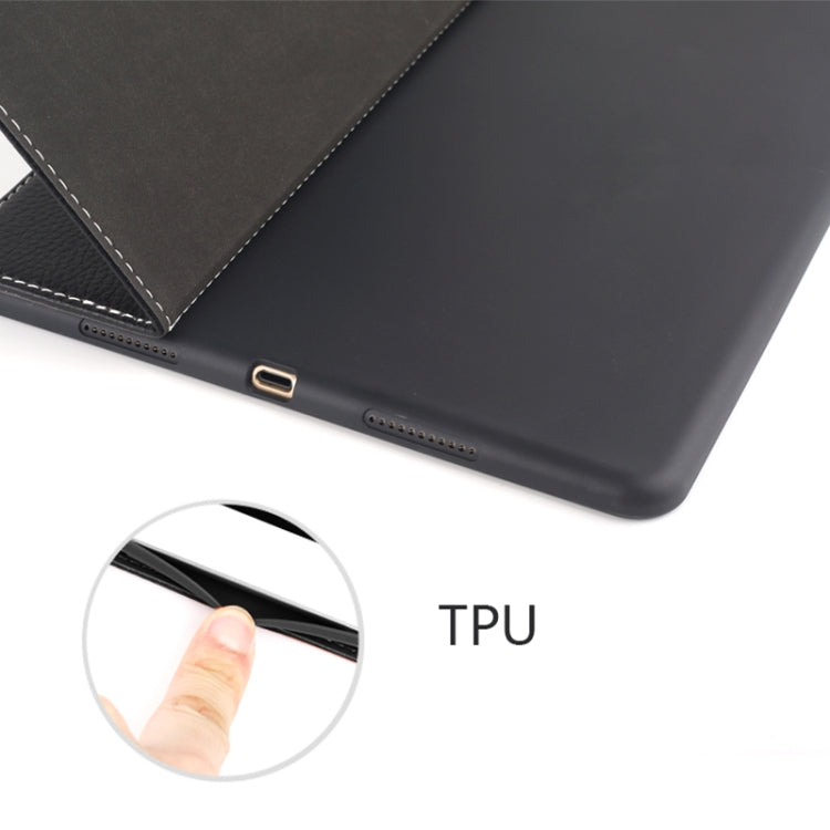 For iPad 10.2 2021 / 2020 / 2019 GEBEI PU+TPU Horizontal Flip Protective Case with Holder & Card Slots(Rose Gold) - iPad 10.2 Cases by GEBEI | Online Shopping UK | buy2fix