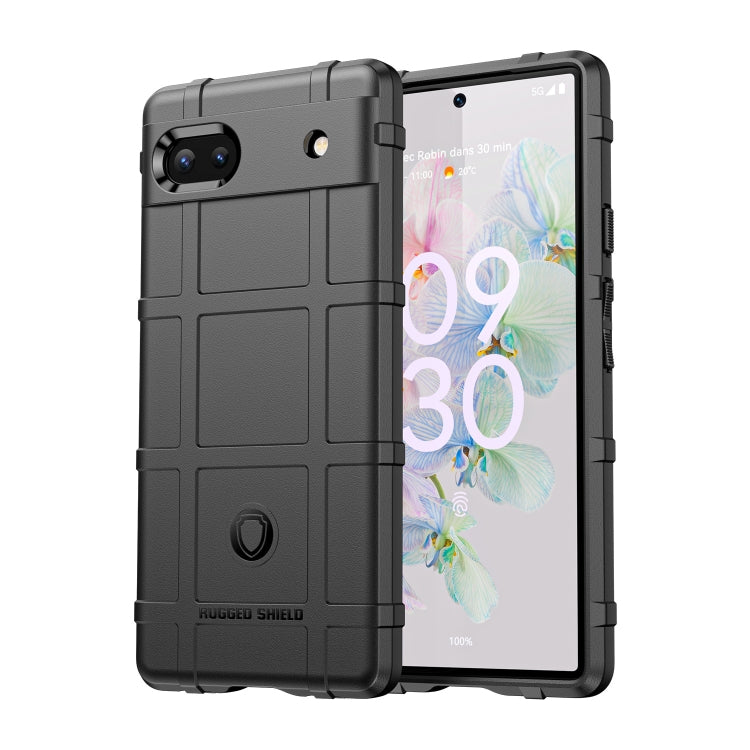 For Google Pixel 6a Full Coverage Shockproof TPU Phone Case(Black) - Google Cases by buy2fix | Online Shopping UK | buy2fix