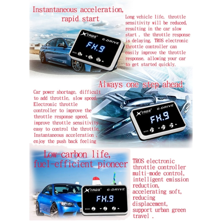 For Honda Fit 2015- TROS TS-6Drive Potent Booster Electronic Throttle Controller - In Car by TROS | Online Shopping UK | buy2fix