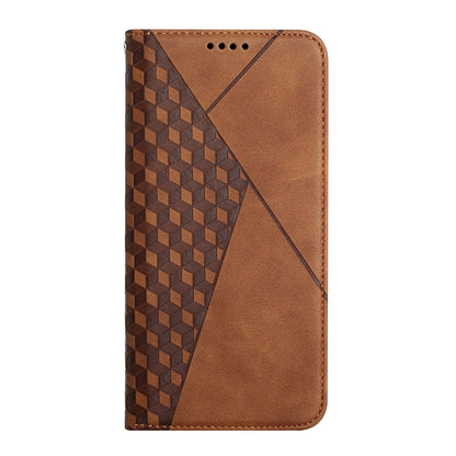 For Motorola Edge 20 Lite Skin Feel Magnetic Leather Phone Case(Brown) - Motorola Cases by buy2fix | Online Shopping UK | buy2fix