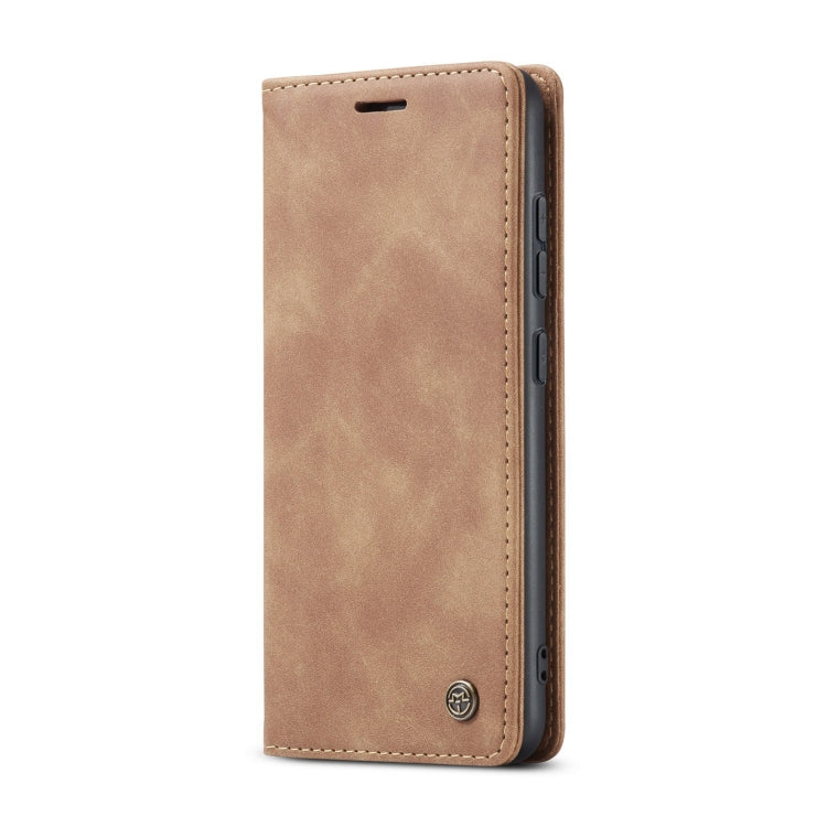 For Samsung Galaxy S22+ CaseMe 013 Multifunctional Horizontal Flip Leather Phone Case(Brown) - Galaxy S22+ 5G Cases by CaseMe | Online Shopping UK | buy2fix