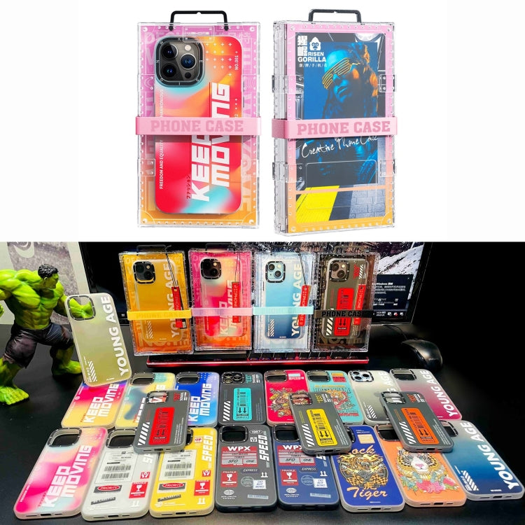 For iPhone 13 Pro Max WK WPC-015 Gorillas Series Cool PC + TPU Phone Case (WGC-007) - iPhone 13 Pro Max Cases by WK | Online Shopping UK | buy2fix