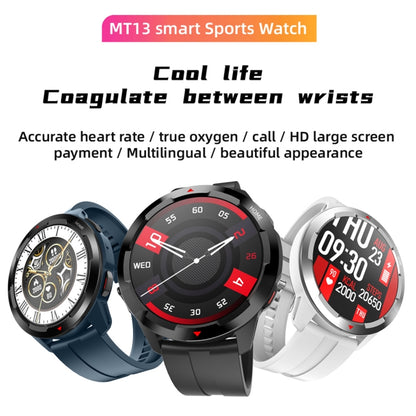 MT13 1.32 inch TFT Screen Smart Watch, Support Bluetooth Call & Alipay(Blue) - Smart Wear by buy2fix | Online Shopping UK | buy2fix