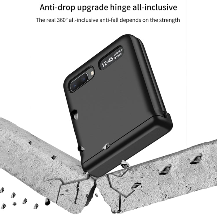 For Samsung Galaxy Z Flip 5G GKK Magnetic Full Coverage Phone Flip Case(Purple) - Galaxy Phone Cases by GKK | Online Shopping UK | buy2fix