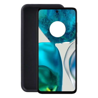 TPU Phone Case For Motorola Moto G52(Pudding Black) - Mobile Accessories by buy2fix | Online Shopping UK | buy2fix