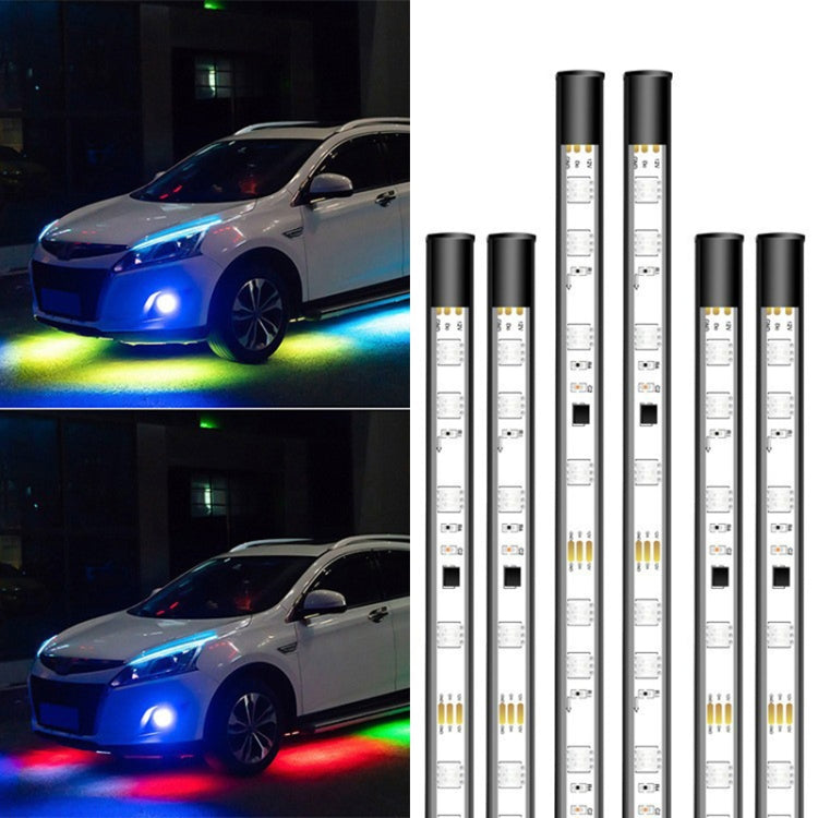 Car Modification Symphony Voice Control LED Chassis Lights, Specification:4 x 60cm + 2 x 120cm - In Car by buy2fix | Online Shopping UK | buy2fix